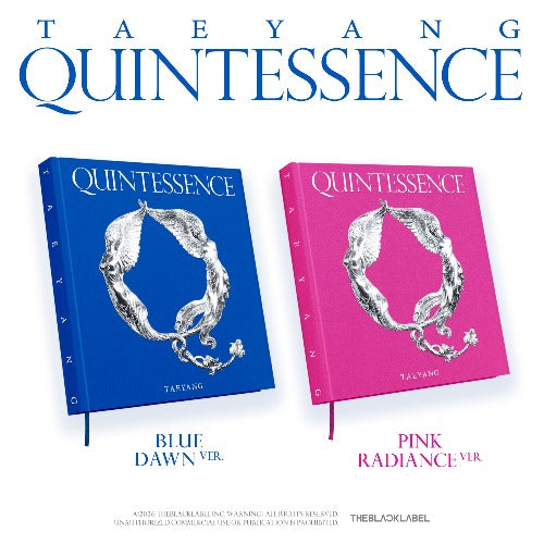 TAEYANG – QUINTESSENCE (2nd EP) – BLUE DAWN Ver. / PINK RADIANCE Ver.