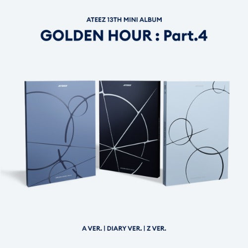 ATEEZ – GOLDEN HOUR : Part.4 (13. mini album) – A verzia / Diary verzia / Z verzia