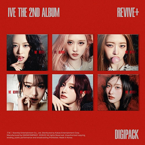 IVE – REVIVE+ (2. album) – Digipack verzia (Limitovaná edícia)