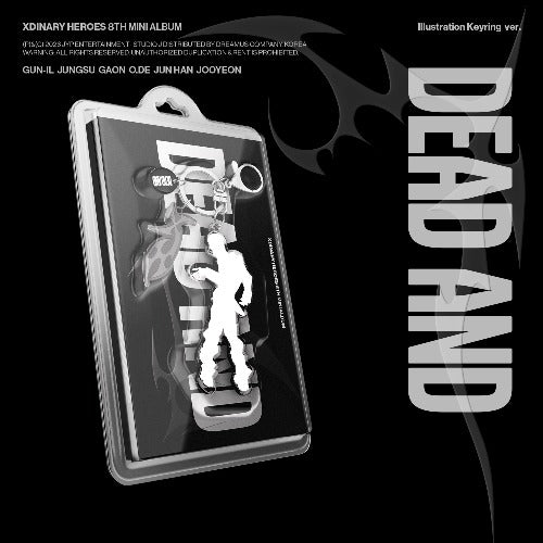 Xdinary Heroes – DEAD AND (8. mini album) – verzia Illustration Keyring