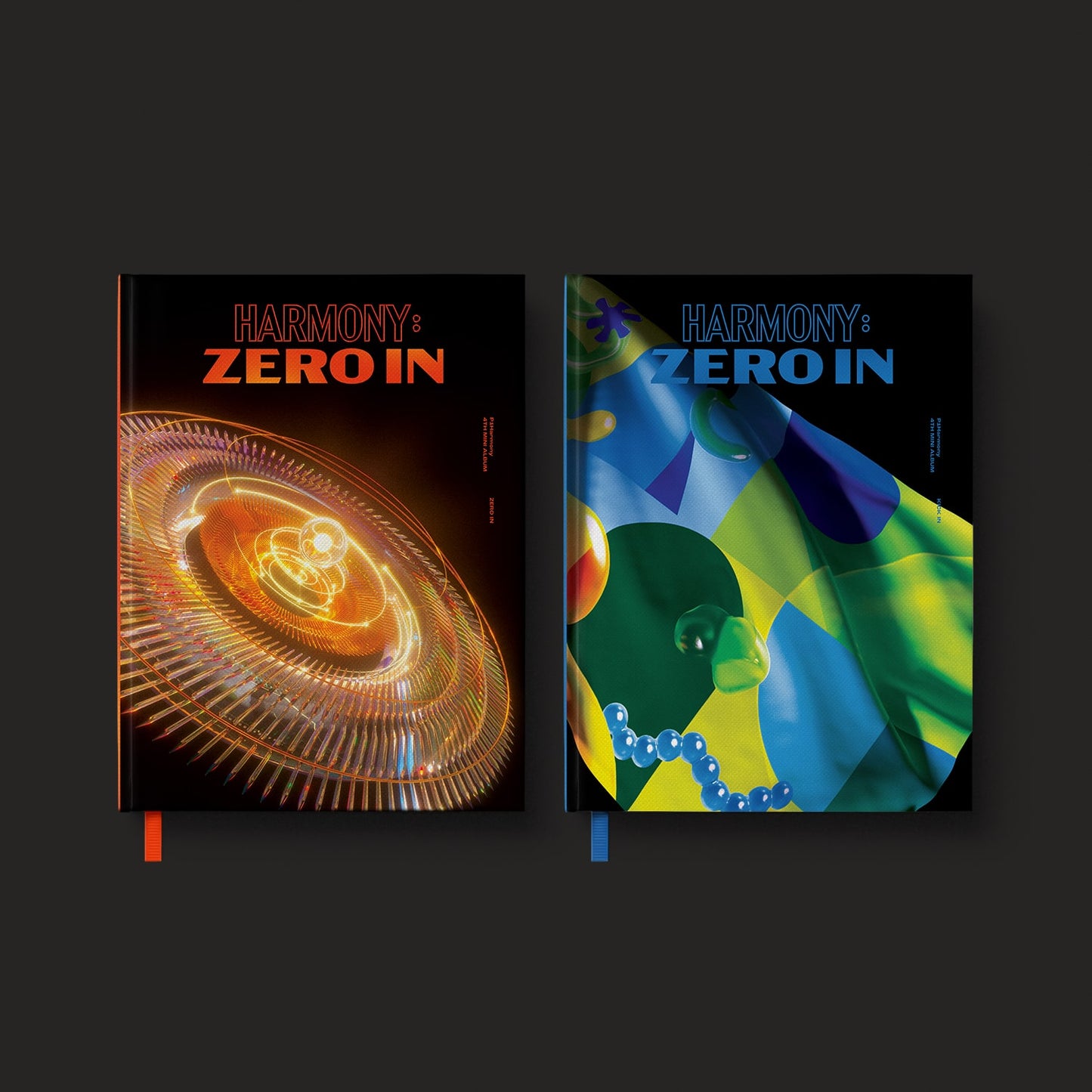 P1Harmony – HARMONY : ZERO IN (4. mini album) – ZERO IN verzia / KICK IN verzia (Photobook verzia)