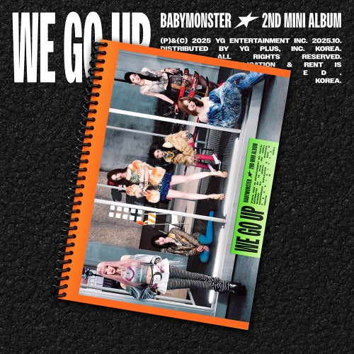BABYMONSTER – WE GO UP (2. mini album) – GO verzia