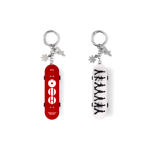 ARIRANG Mini Skateboard Keyring (Red Ver. / White Ver.)