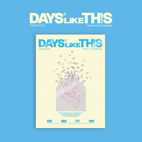 (POB) DAY6 – 2027 Season's Greetings – DAYS LIKE THIS