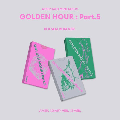 ATEEZ – GOLDEN HOUR : Part.5 (14. mini album) – POCAALBUM verzia (Platform album)