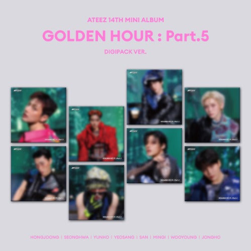 ATEEZ – GOLDEN HOUR : Part.5 ( (14. mini album) – Digipack Ver.