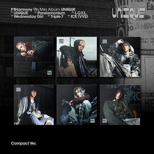 P1Harmony – UNIQUE (9. mini album) – Compact verzia