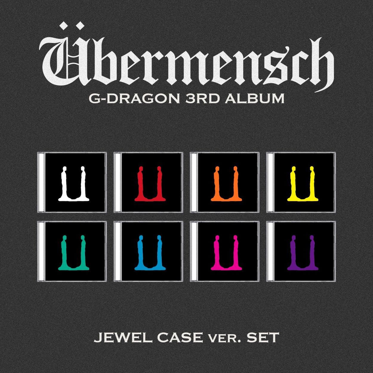 G-DRAGON – Übermensch (3. album) – Jewel verzia (náhodná verzia)