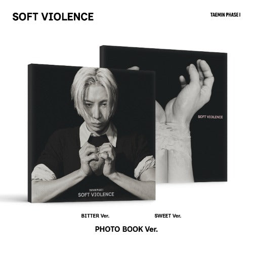 TAEMIN – PHASE I : Soft Violence – verzia Photobook (BITTER ver. / SWEET ver.)