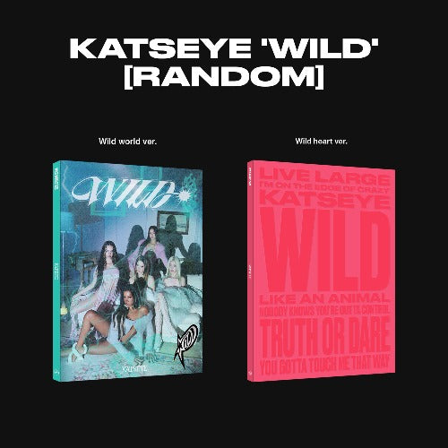 Katseye – WILD (3rd EP) – Wild World Ver. / Wild Heart Ver.