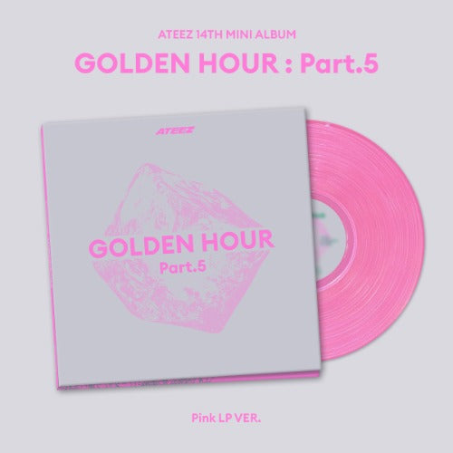 ATEEZ – GOLDEN HOUR : Part.5 (14. mini album) – Pink LP verzia