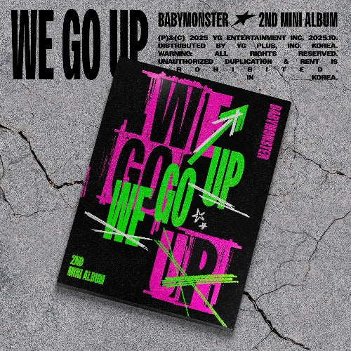 BABYMONSTER – WE GO UP (2. mini album) – UP verzia