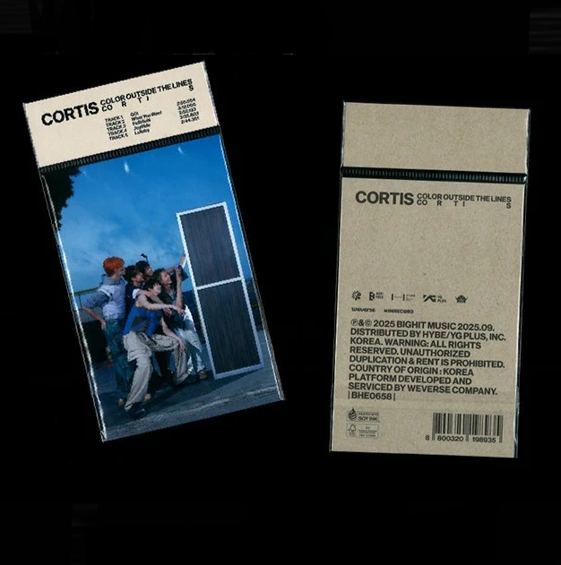 💿 CORTIS – COLOR OUTSIDE THE LINES (1. EP) – Weverse Albums verzia (A / B)