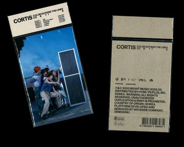 💿 CORTIS – COLOR OUTSIDE THE LINES (1. EP) – Weverse Albums verzia (A / B)