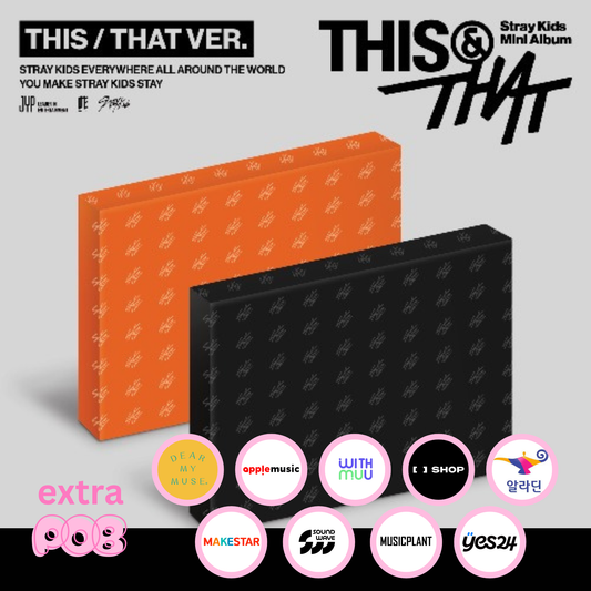 (POB) Stray Kids – THIS & THAT (10. mini album) – THIS verzia / THAT verzia