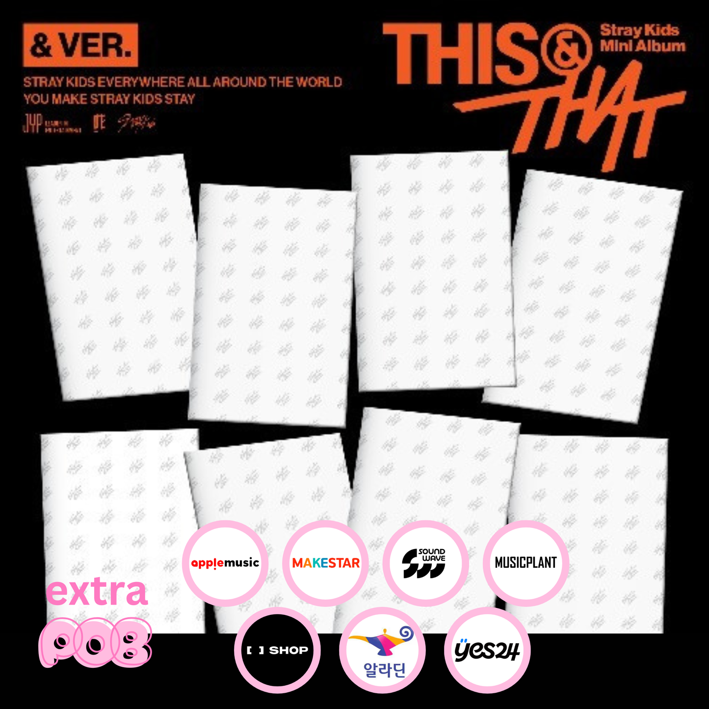 (POB) Stray Kids – THIS & THAT (10th Mini Album) – & Ver.