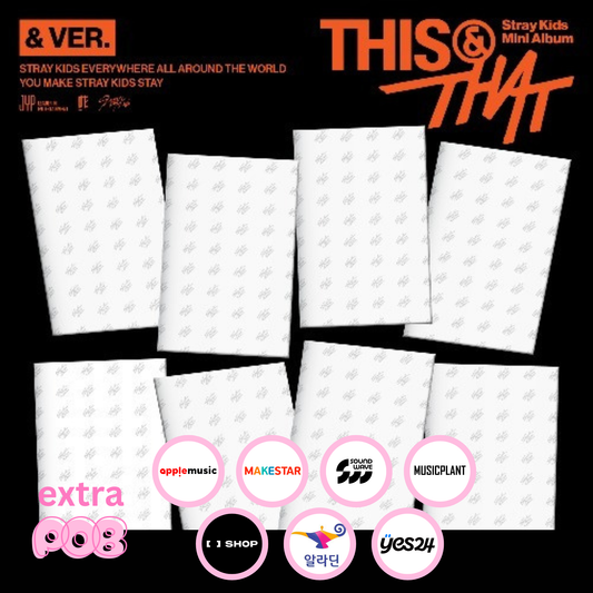 (POB) Stray Kids – THIS & THAT (10. mini album) – & Ver.