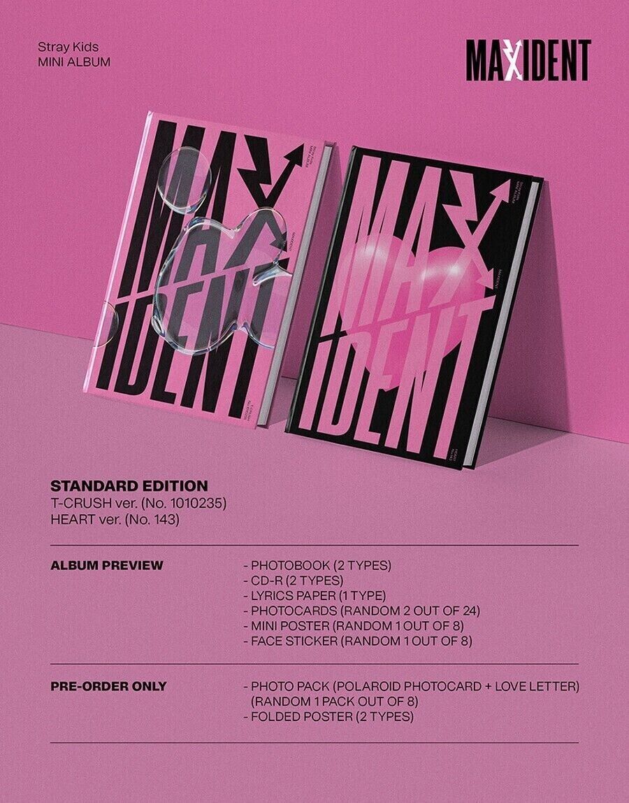 Stray Kids – Maxident (7. mini album) – (štandardná verzia)