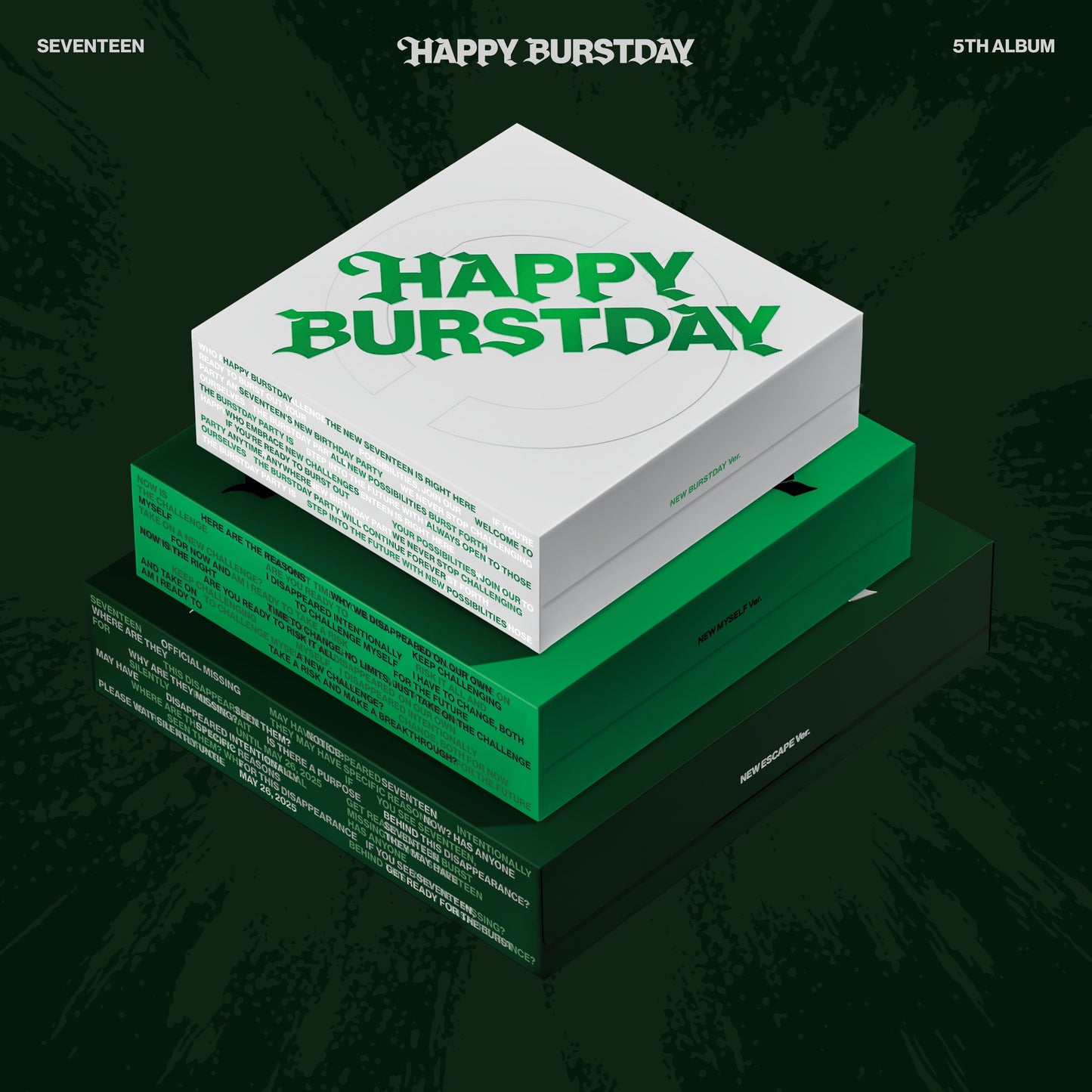 SEVENTEEN – HAPPY BURSTDAY (NEW ESCAPE / NEW MYSELF / NEW BURSTDAY ver.)