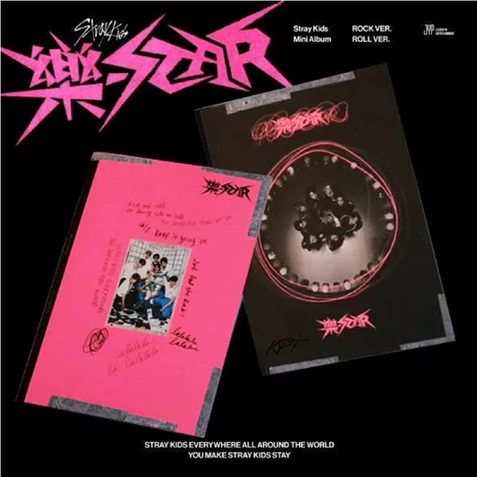 Stray Kids – 樂-Star (ROCK-STAR) (mini album) – Standard verzia (ROCK / ROLL verzia)
