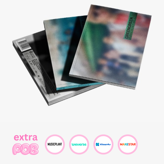 CORTIS – GREENGREEN (2nd EP) – BRIDGE Ver. / STREET Ver. / STUDIO Ver.