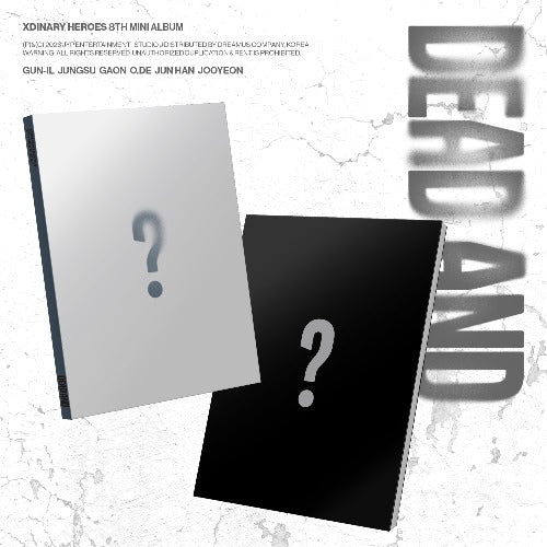 Xdinary Heroes – DEAD AND (8. mini album) – Boy in Chic ver. / HERO ver. (Photobook ver.)
