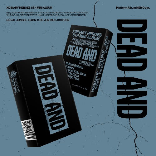 Xdinary Heroes – DEAD AND (8. mini album) – Platform album (NEMO verzia)