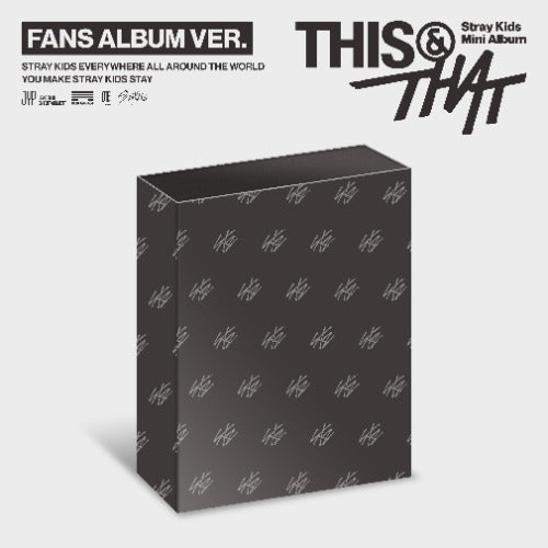 (POB) Stray Kids – THIS & THAT (10. mini album) – Fans Album verzia