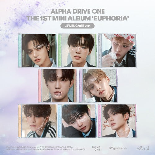Alpha Drive One – EUPHORIA (1. mini album) – Jewel Case verzia