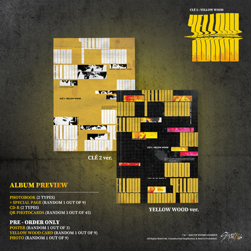 Stray Kids – Clé 2 : Yellow Wood (Špeciálny album) – Normal verzia