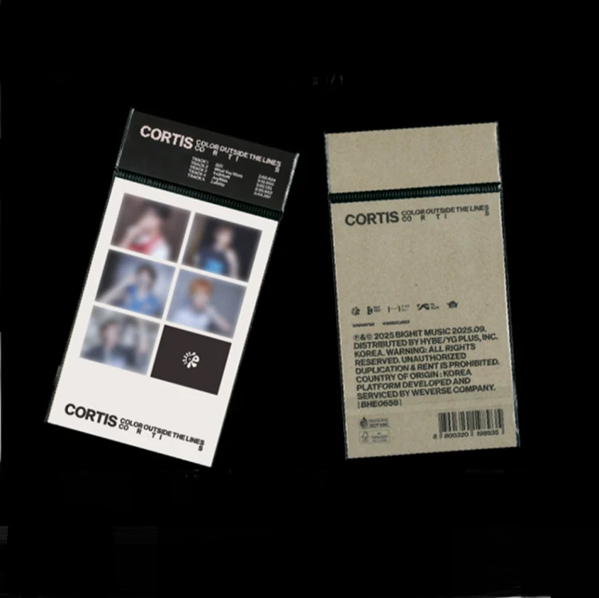 💿 CORTIS – COLOR OUTSIDE THE LINES (1. EP) – Weverse Albums verzia (A / B)