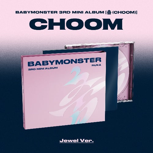 BABYMONSTER – CHOOM (3. mini album) – Jewel ver. – náhodná verzia (člen)